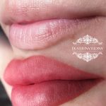 Татуаж губ — Без техники — Василиса