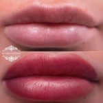 Татуаж губ — Без техники — Василиса