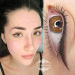 Татуаж век — Без техники — Алена