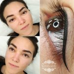 Татуаж век — Без техники — Алена