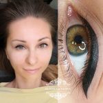 Татуаж век — Без техники — Алена