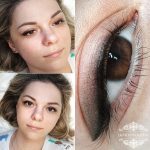 Татуаж век — Без техники — Арина