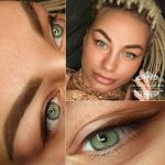 Татуаж веки — Без техники — Есения