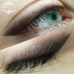 Татуаж век — Без техники — Лия