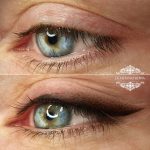 Татуаж век — Без техники — Тина