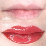 Татуаж губ — Без техники — Ева