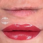 Татуаж губ — Без техники — Оксана