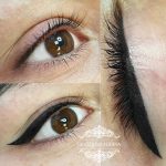 Татуаж век  — Без техники — Оксана