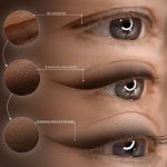 Татуаж век  — Без техники — Оксана